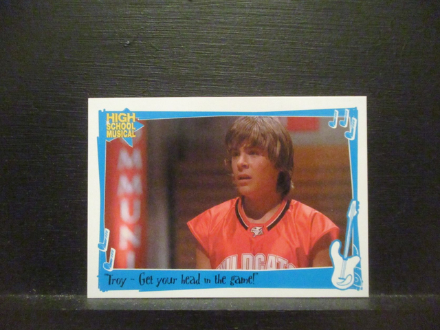 High School Musical 2 Original Trading Card #7