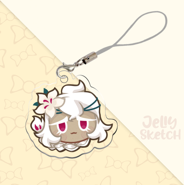 White Lily | CRK Phone Charm