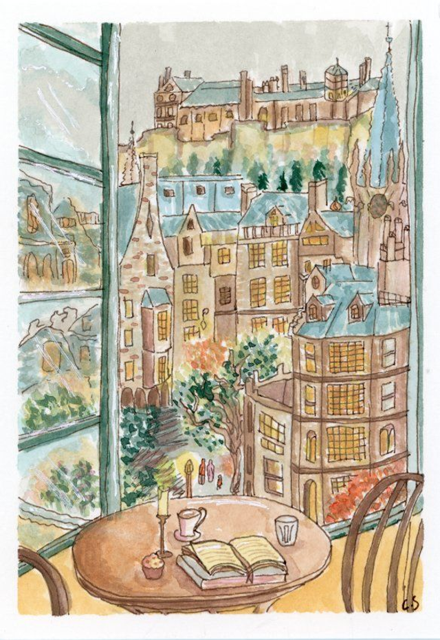 Tea time à Edimbourg