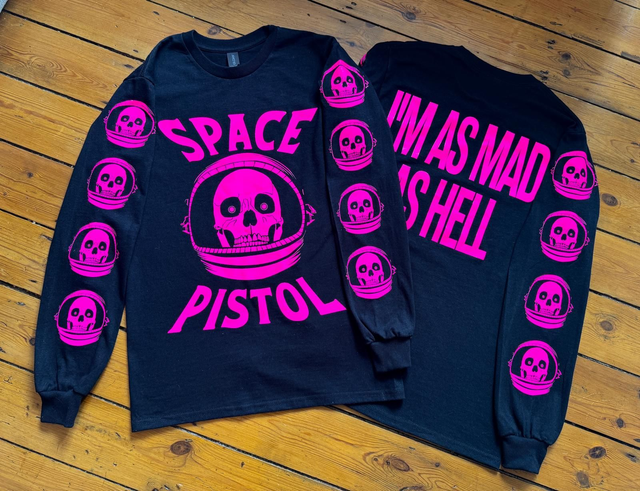 Skully 'Mad As Hell' Long Sleeve Tee