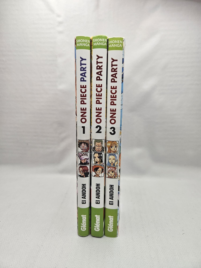 Pack One Piece party intégrale 1-3