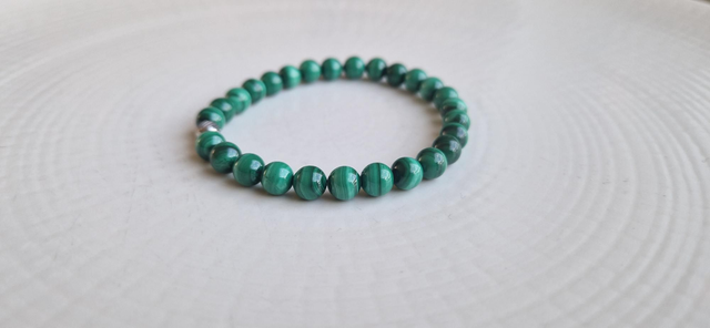 Bracelet MALACHITE 6mm
