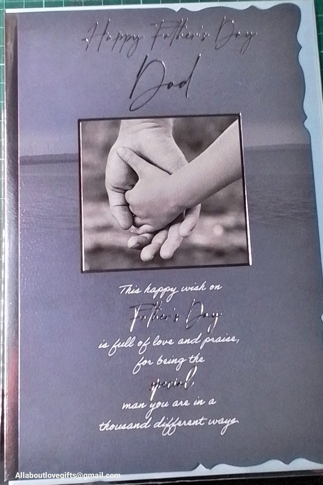 Dad Father Day Card Stunning Design and Quality