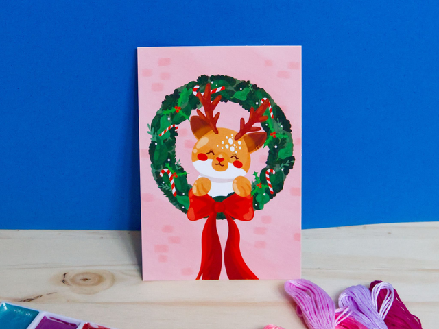 Couronne de Noël · A6