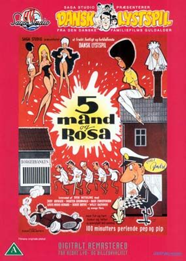 5 mand og Rosa  5706550091158