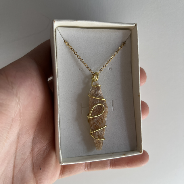 Rosa del deserto grezza , prov : Tunisia 🇹🇳 , acciaio inox 