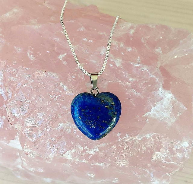 Cœur Lapis Lazuli