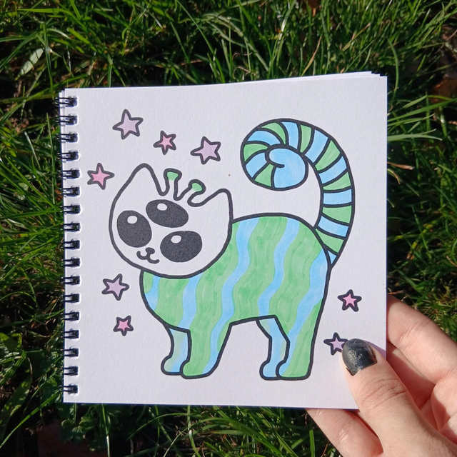 Whimsical Cats Colouring Book