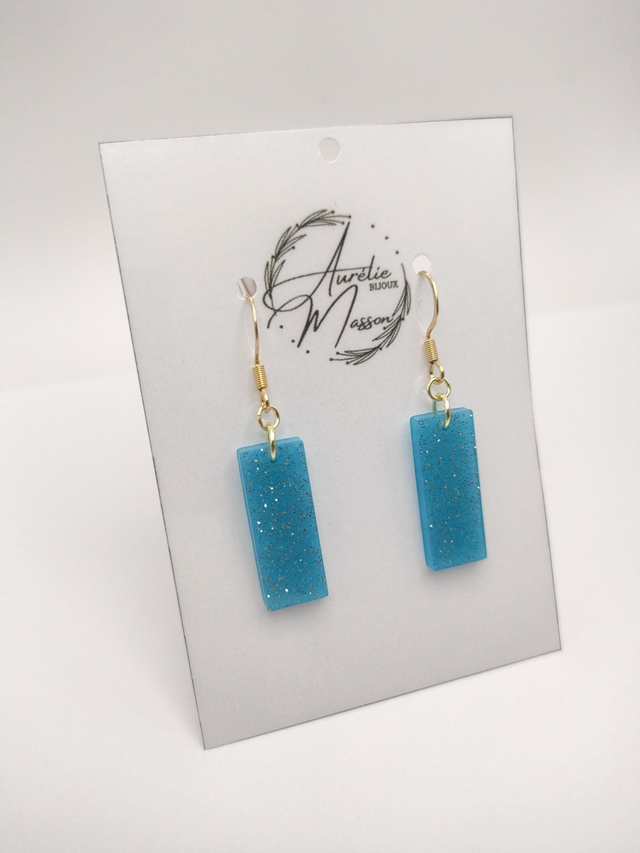 Boucles d'oreilles "Agapantha"