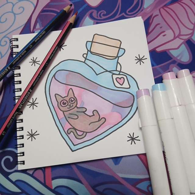 Whimsical Cats Colouring Book