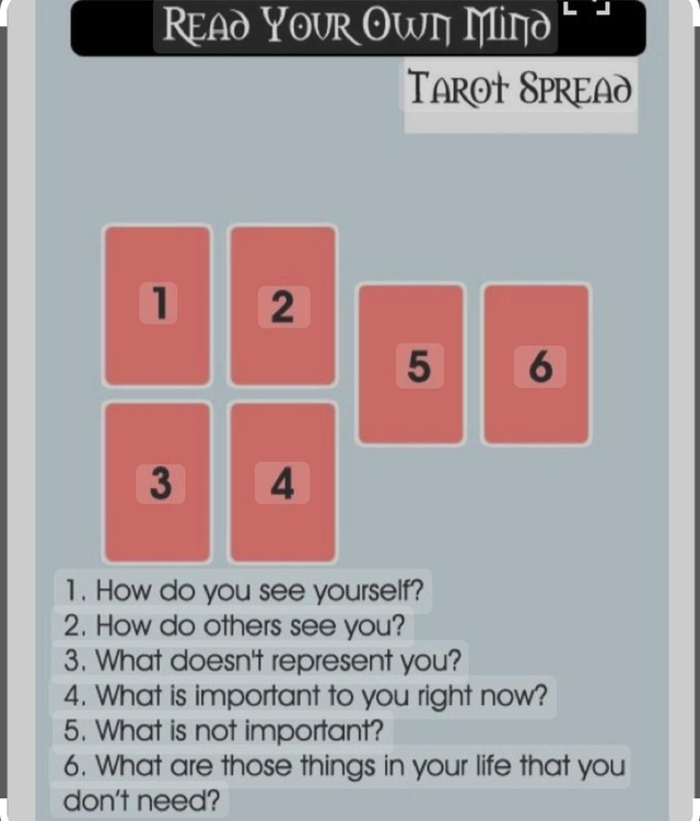 ✨Read Your Own Mind Tarot Reading ✨