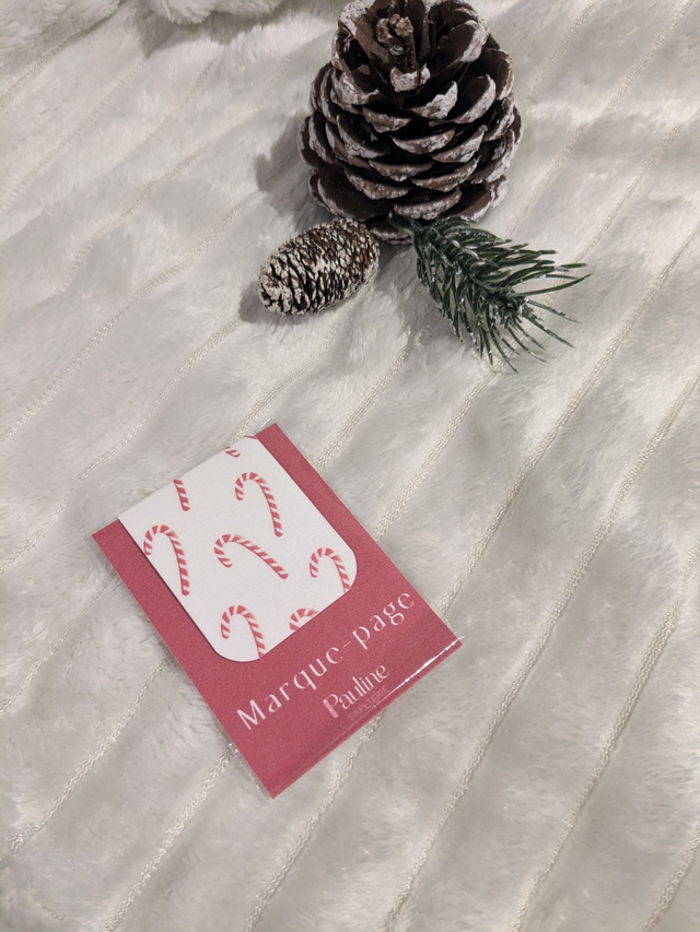 Marque-pages aimanté Sucre d&#039;orge