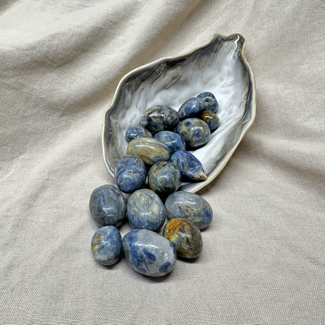 Blue Kyanite Tumbles 