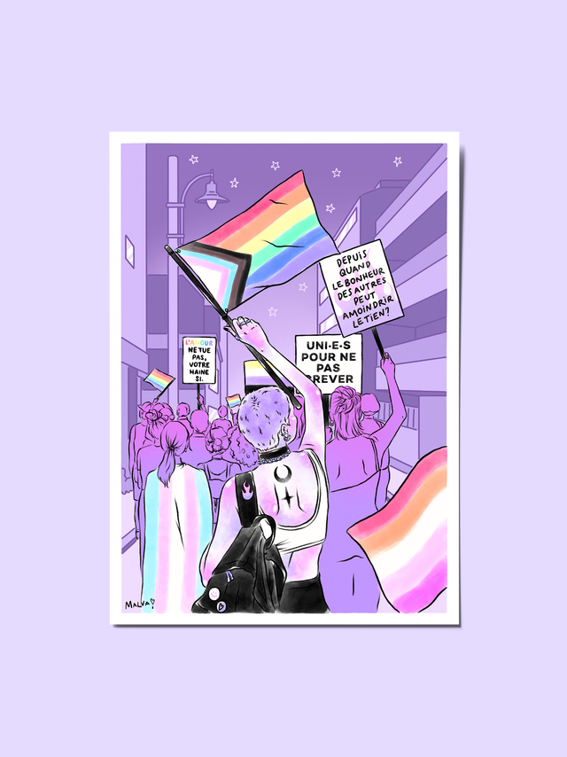 De l’amour dans nos rues contre la haine qui nous tue