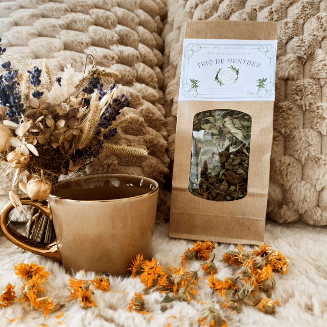Tisane aux 3 menthes