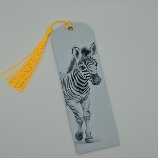 Zebra Bookmark 