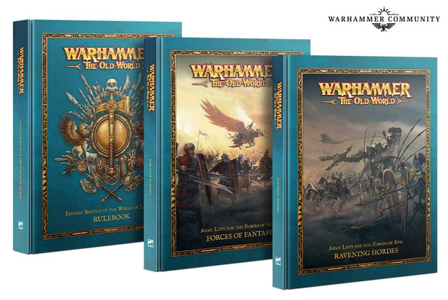 Warhammer: The Old World THREE MAIN MANUALS - SPECIAL OFFER!