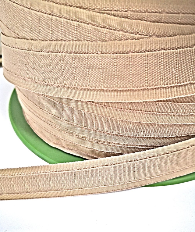 Huismerk: Gordijn plooiband beige 