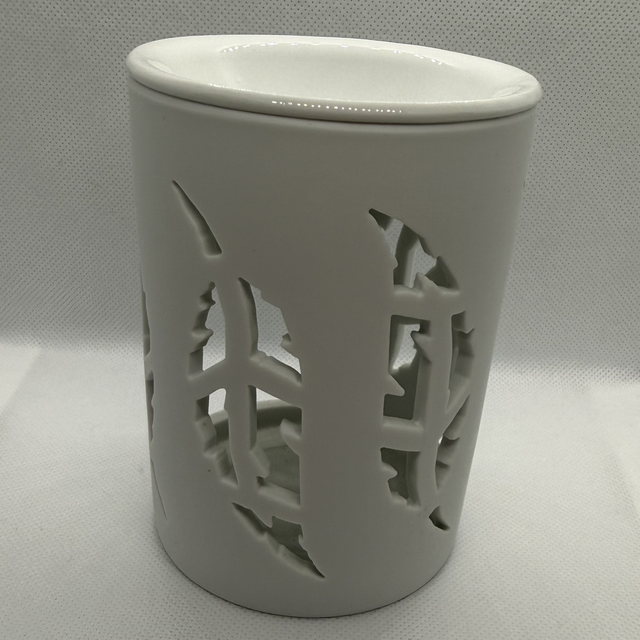 Feather Cut Out Tea Light Burner