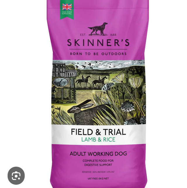 Skinners complete dry food 15kg