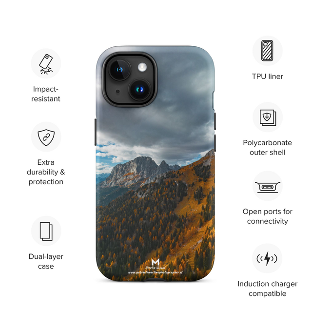 Tra le Vette d’Autunno - Cover iPhone rigida