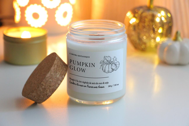 Bougie Signature • Pumpkin Glow