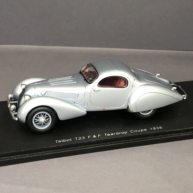 Talbot T23 F&F Teardrop Coupe 1938 Spark 1:43