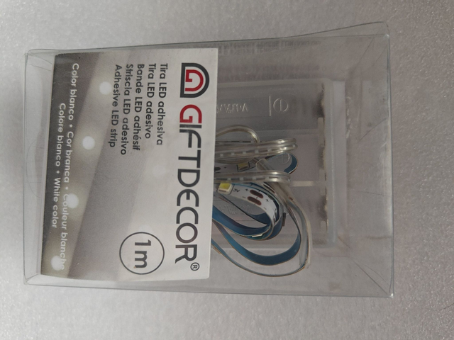 Paristokäyttöinen LED-valonauha 1m - Giftdecor