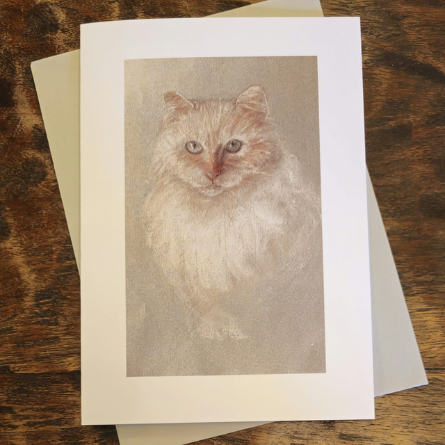 Rachel Wood greetings card 'Dexter' (V1)