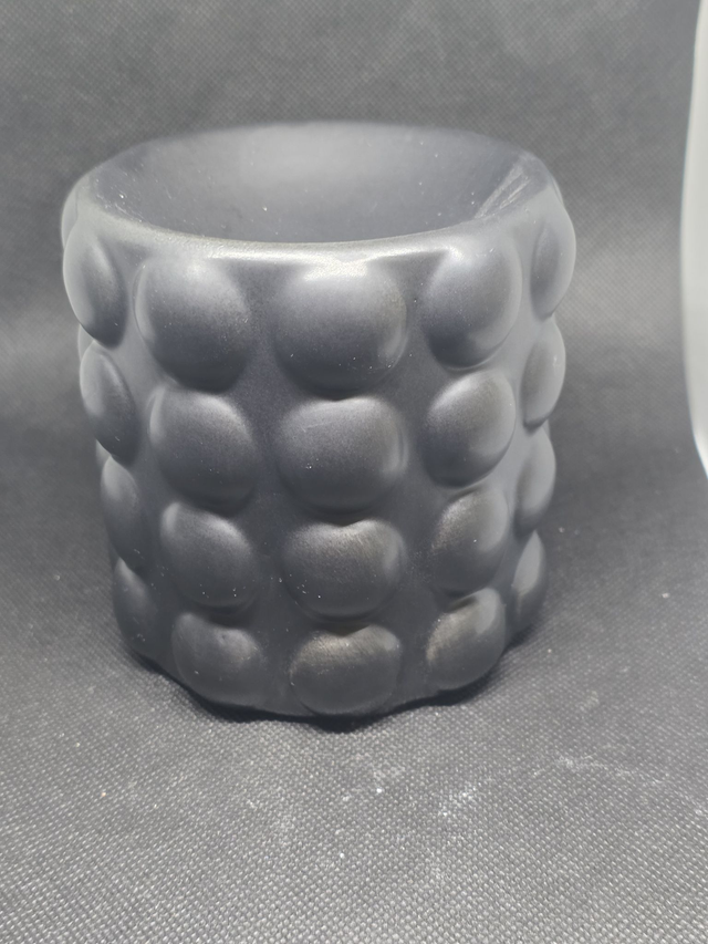 Brûle parfum Bubble noir mat H 11cm