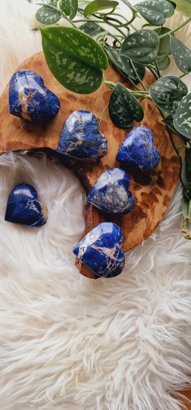 Sodalite Heart