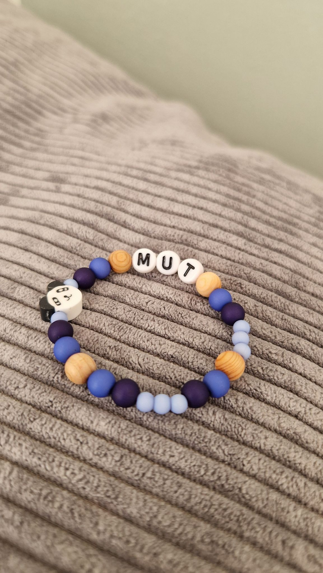 Kinderarmband MUT - 4 Kreationen