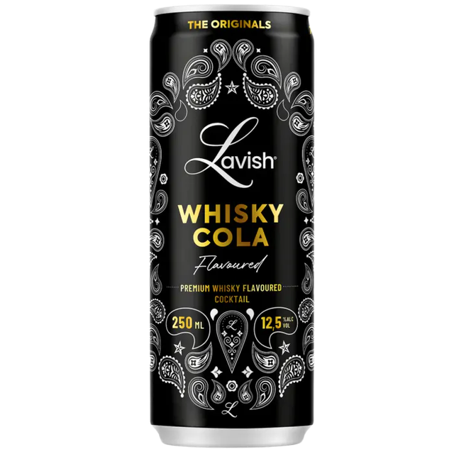 Lavish whisky cola 250ml