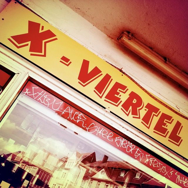 X-Viertel-Schild im Kreuzviertel