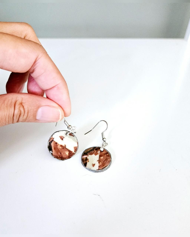 Simply Unique Pattern ECO Handmade Earring