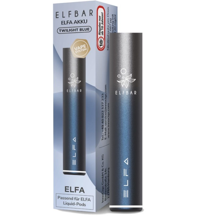 ELFBAR ELFA Akku – Twilight Blue | 500 mAh