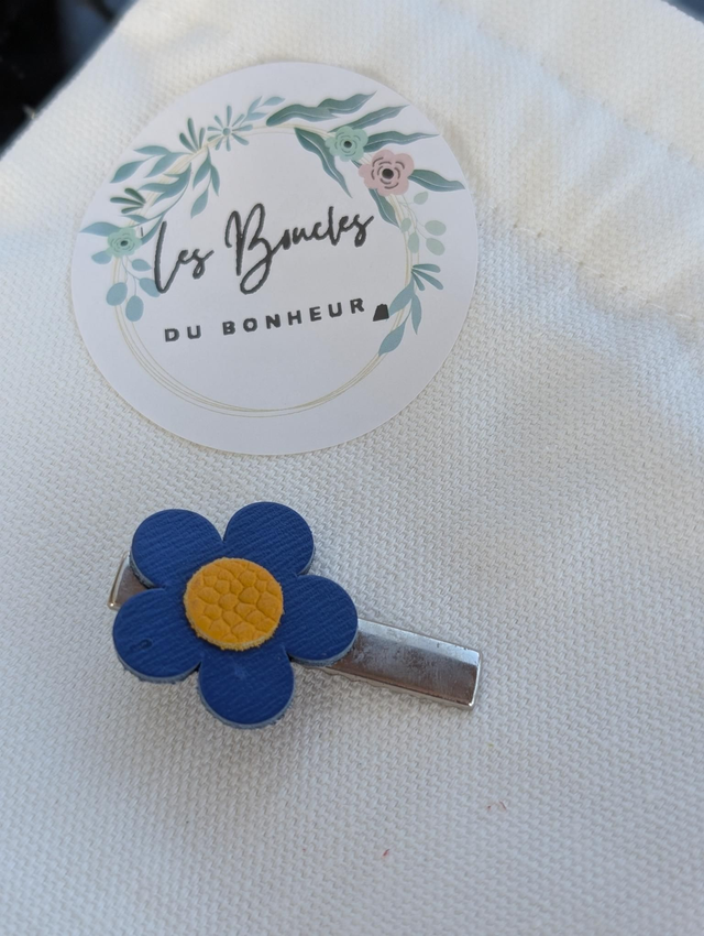 Barrette marguerite 