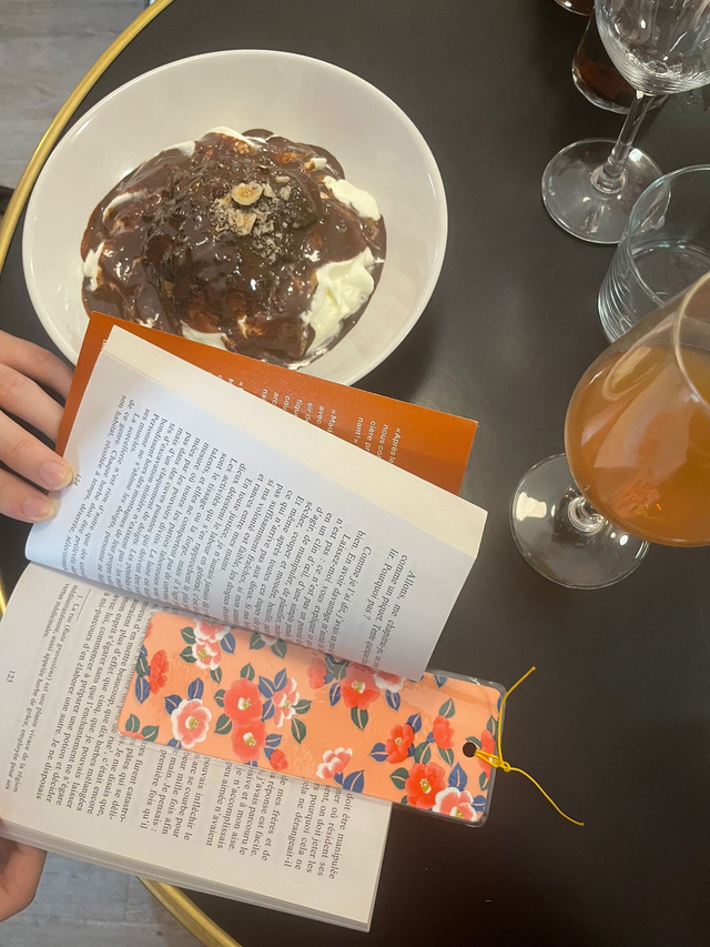 Marque-page en papier japonais – Élégance, couleur et poésie  