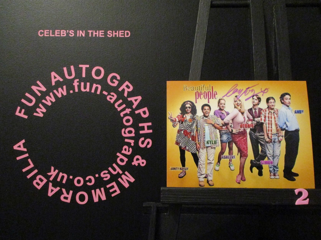 Layton Williams Authentic Autographed 6x4.5 Photograph (2)