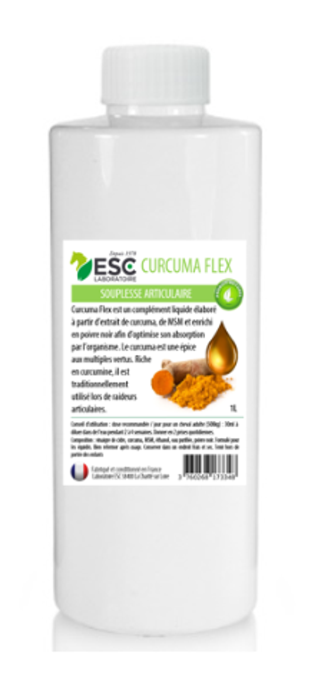 CURCUMA FLEX – Curcuma + MSM – Souplesse articulaire cheval