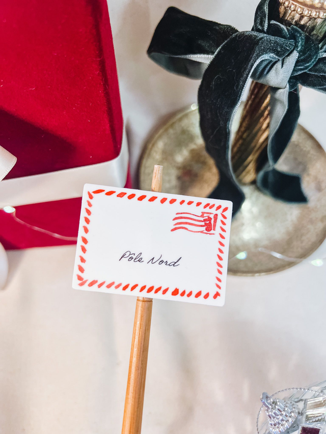 Sticker Lettre au Père Noël