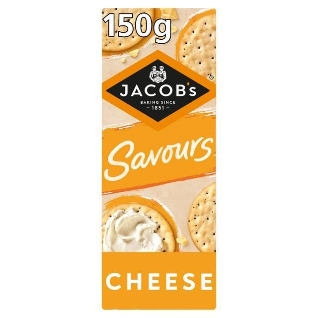Jacobs Cheese Crackers X2 Packs