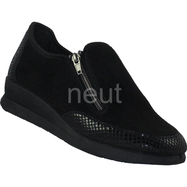 Chaussures thérapeutiques Ornella noir 38 – Confort médical &amp; maintien quotidien