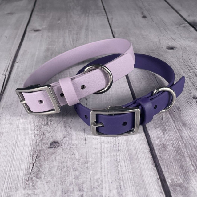 Lilac Waterproof BioThane® Collar