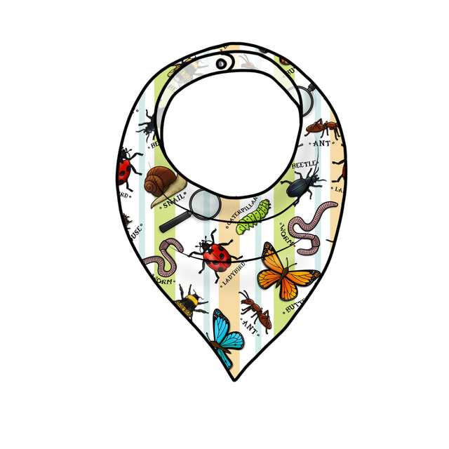 Dreamweaver 'Bug Hunt' Bandana Bib