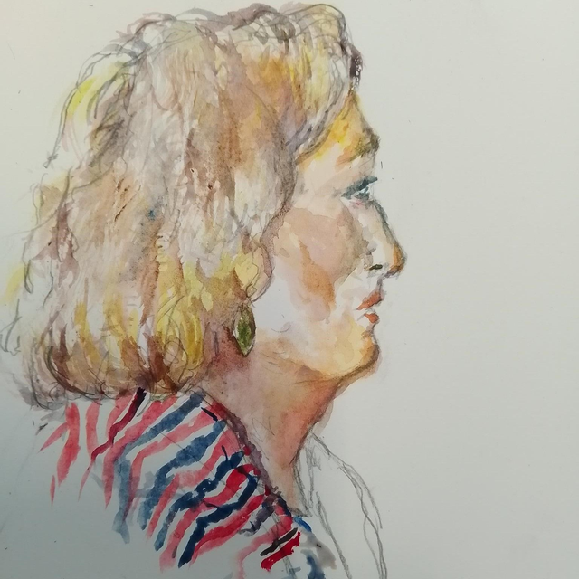 Drawing and Watercolour from the clothed figure