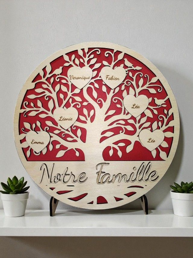 ARBRE DE VIE EN RELIEF