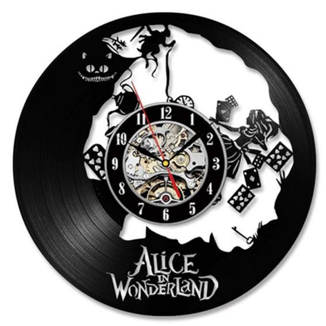 RELOJ DE PARED ALICIA EN EL PAIS 30cm X 30cm