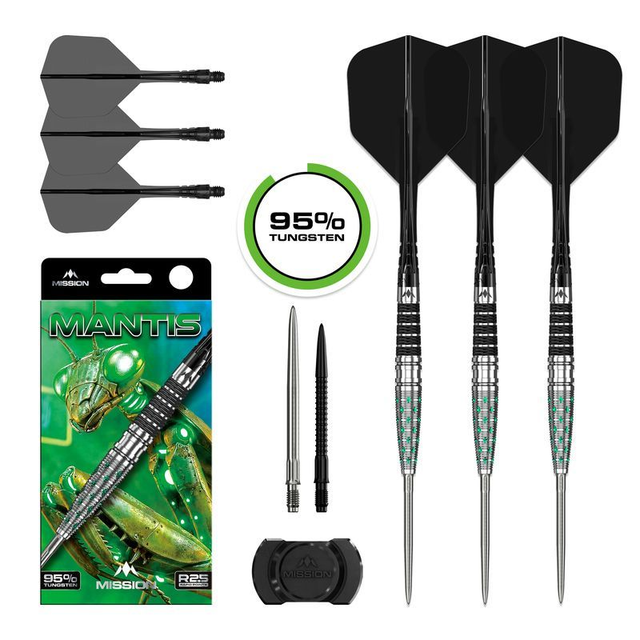 Mission R2.5 Mantis Steeldarts - 95% Tungsten