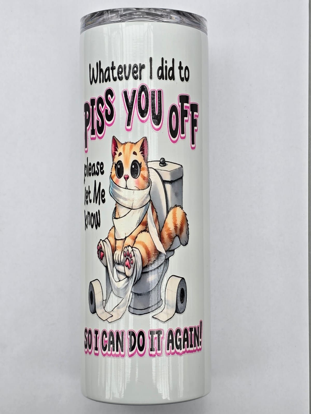 WHATEVER I DID - 625ML TUMBLER - SASSY SIPS